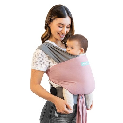 Moby Easy-Wrap Baby Carrier - Dusty Rose