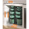 10-Tier Pots and Pans Organizer, Heavy Duty Pots and Pan Storage Rack Organizer inside Cabinet, Adjustable - 2 of 4