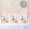 Big Dot of Happiness Let’s Be Fairies - Fairy Garden Birthday Gift Favor Bags - Party Goodie Boxes - Set of 12 - 2 of 4