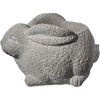 Classic Home and Garden Cement Buddies Indoor/Outdoor Planter with Drainage Hole, Rabbit - 4 of 4
