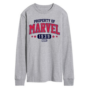 Men's - Marvel - Property Of Long Sleeve Graphic T-Shirt - 1 of 4