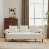 NicBex Modern Oversized Sleeper Sofa Futon Couch with Plush Pillow,Comfortable 3-Seater  Sofa Couch for Living Room,Apartment - 2 of 4