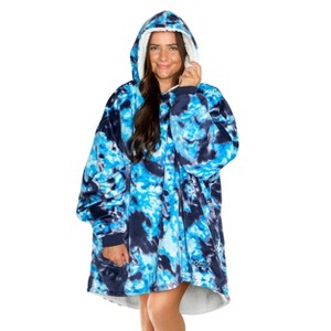 The Bare Homey - Adult Wearable Blanket - Fleece Side Pockets - 1 of 4