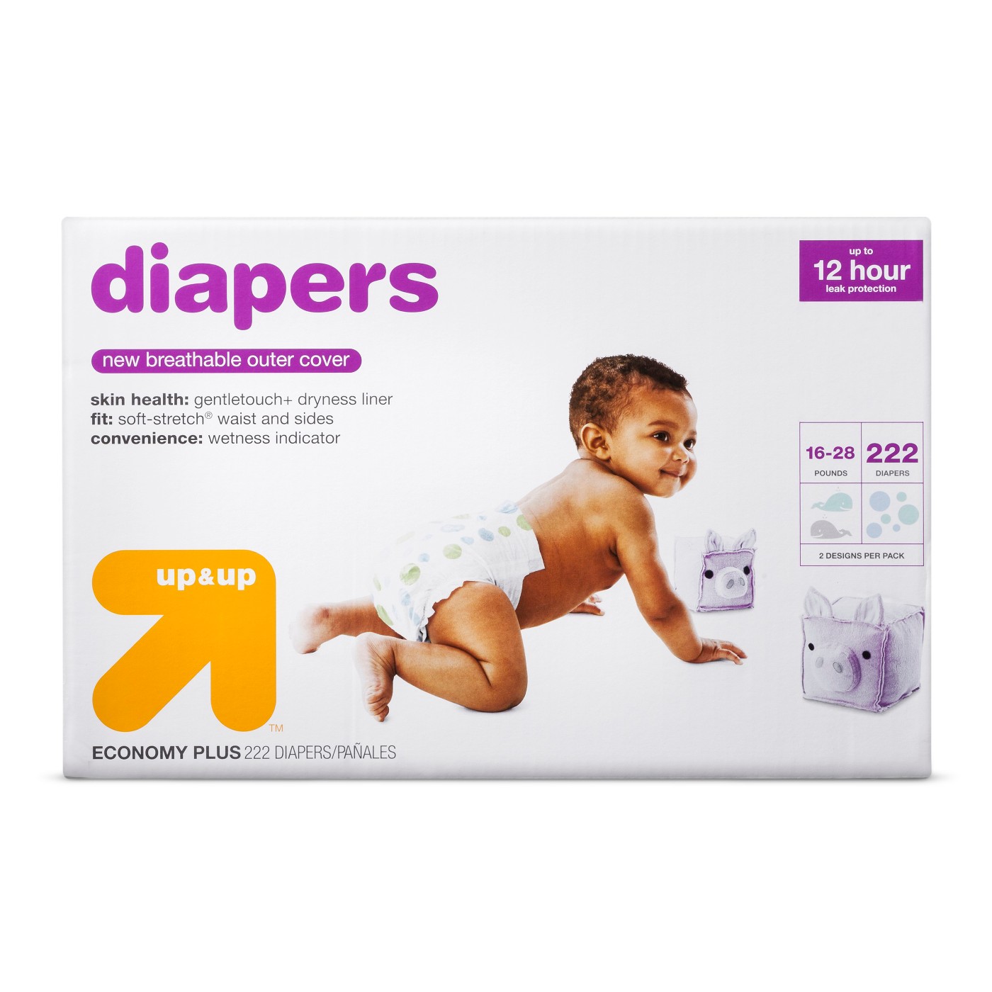 Diapers Bulk Plus Pack - Up&Up™ - image 1 of 1