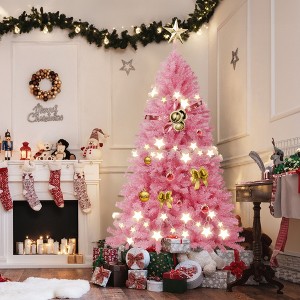 Hyleory Unlit 6ft or 7.5ft Artificial Christmas Tree - 1 of 4