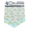 Luvable Friends Dog Reversible Pet Dog and Cat Bandana Bibs 2pk, Banana Dino, One Size - 2 of 4