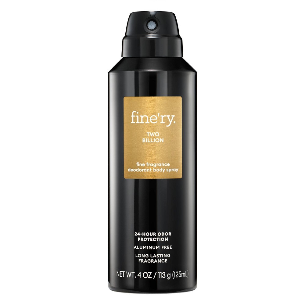 fine'ry. Men's Deodorant Spray - Two Billion - 4oz