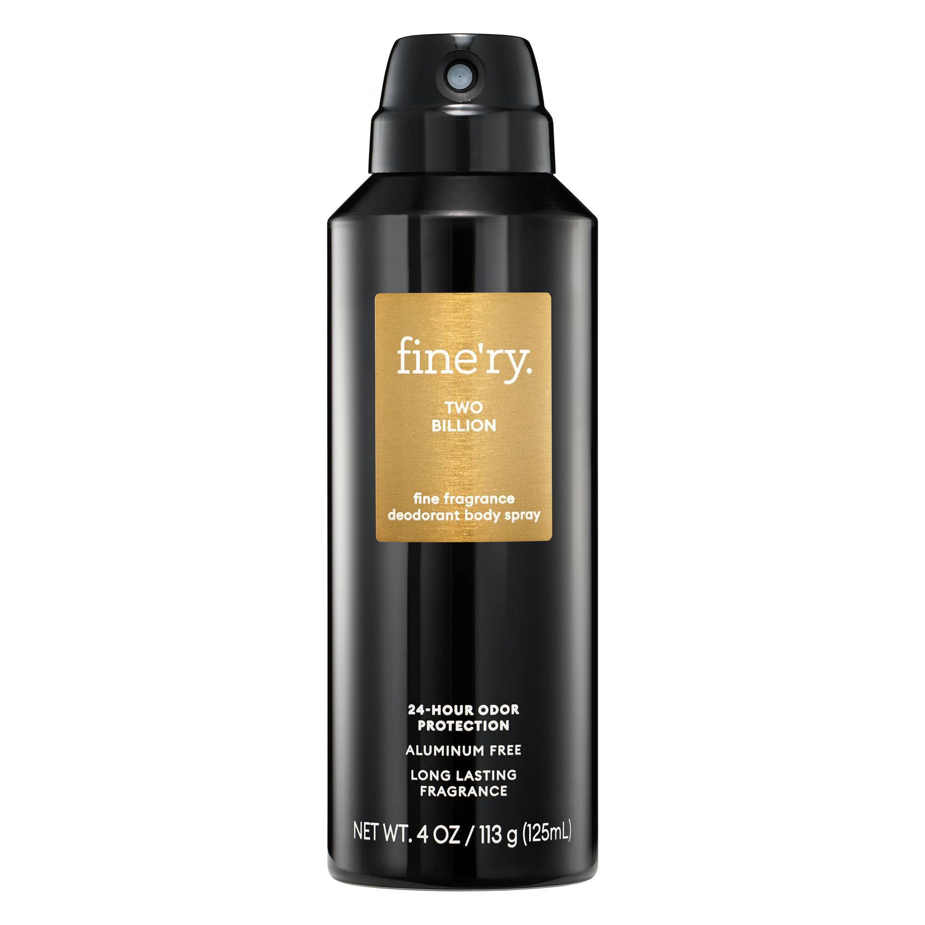 fine'ry. Men's Deodorant Spray - Two Billion - 4oz