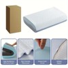 Kumasinova Cooling Pillow with Gel Memory Foam,Bed Pillows with Removable Washable Cover,Memory Foam Pillows for Sleeping,Blue+Grey - 4 of 4