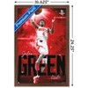 Trends International NBA Houston Rockets - Jalen Green 23 Framed Wall Poster Prints - 3 of 4