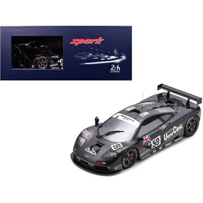 McLaren F1 GTR #59 "Kokusai Kaihatsu Racing" Winner "24 Hours of Le Mans" (1995) with Display Case 1/18 Model Car by Spark