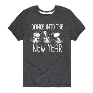 Boys' - Peanuts - Holiday Short Sleeve Graphic T-Shirt - 1 of 4