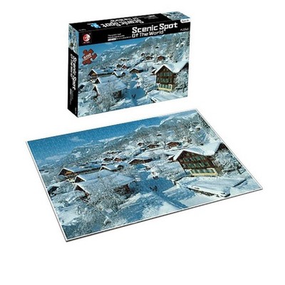 Toynk Scenic Spot of the World Hotel Eigerblick 500 Piece Jigsaw Puzzle