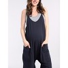Women's Sleeveless Relaxed Fit Maternity Jumpsuit | Motherhood Maternity - 4 of 4