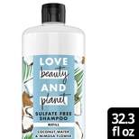 Love Beauty and Planet Coconut Water & Mimosa Flower Sulfate Free Shampoo Refill - 32.3 fl oz