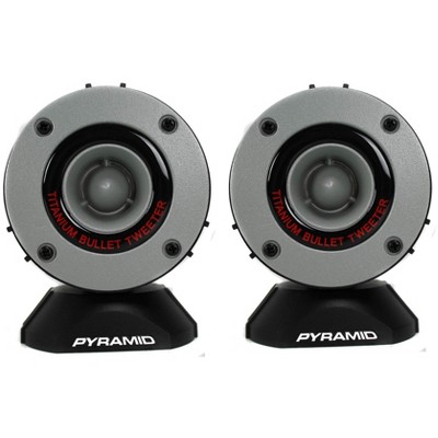 4) New PYRAMID 2022SX 3.25 200w 3-Way Car Audio Mini Box Speakers System  Inside