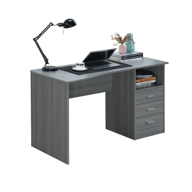 Classic Computer Desk with Multiple Drawers - Techni Mobili, 5 of 14