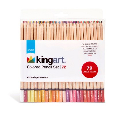 KINGART Colored Pencil Set, 72 Colors
