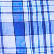 blue plaid