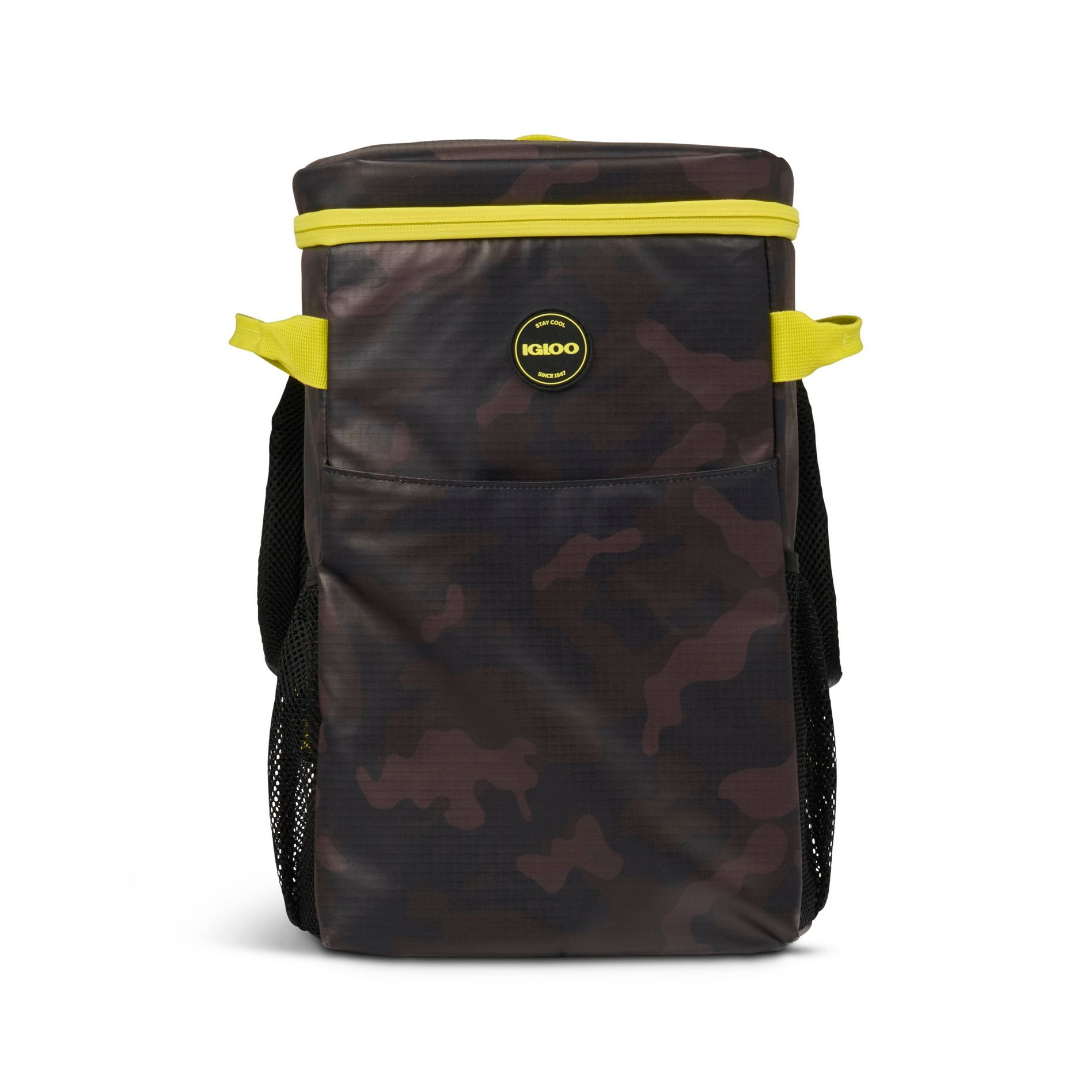 Igloo Sport Backpack 18 Cans/15.85 qt Soft Side Cooler - Black Camo