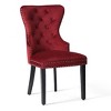 WestinTrends Wordford Velvet Upholstered Tufted Dining Chairs (Set of 6) - 4 of 4