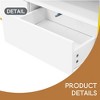 70.9'' Modern TV Stand for TVs up to 80 Inches, Entertainment Center with 2 Shelves and LED Lights, TV Storage Cabinet with 2 Drawers - Leovsnove - 4 of 4