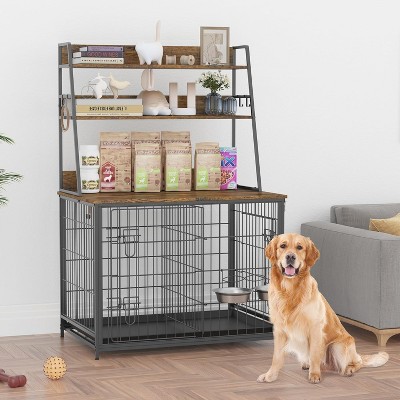 37 Inch Heavy Duty Dog Crate Furniture