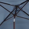 Zimmerman 7.5 Ft Square Market Umbrella W/ White Trim - PAT8400 - Safavieh - 3 of 3