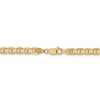 Black Bow Jewelry 4.5mm, 14k Yellow Gold, Solid Concave Anchor Chain Anklet or Bracelet - 3 of 4