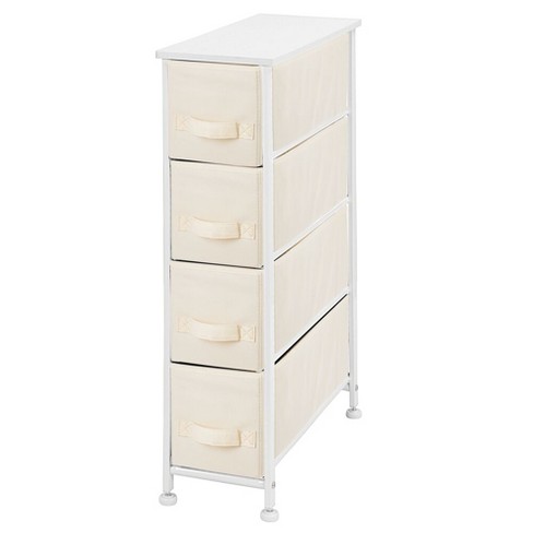 Mdesign Narrow Vertical Dresser Storage Organizer Tower 4 Drawers