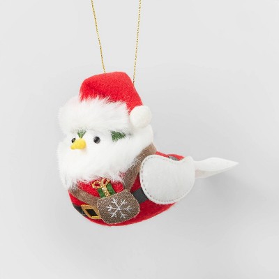 Bird Christmas Tree Ornament Santa - Wondershop™