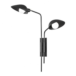Troy Lighting Leo 2 - Light Sconce in  Satin Black - 1 of 2