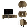 NicBex TV Stands for 70 inch TV,Modern Entertainment Center with 4 Open Shelves,TV Console for Living Room, Bedroom, Home - 4 of 4