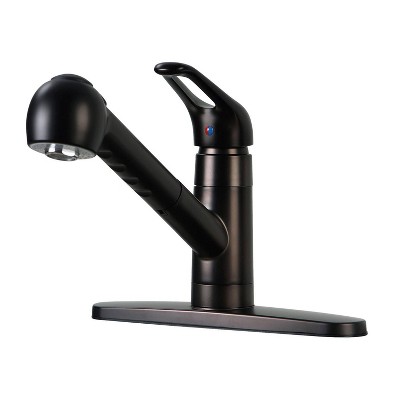 Pull-Out Sprayer Kitchen Faucet - Kingston Brass
