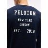 Peloton Unisex Soft Fleece Crewneck Sweatshirt, Deep Navy - 4 of 4