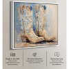 Art Remedy Glam Cowgirl Boots Chic Farmhouse Wall Art Framed - 3 of 4