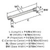 Amerock Faircrest Pull for Cabinets, Drawers, and Furniture - 4 of 4
