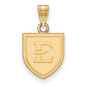 Black Bow Jewelry 14k Yellow Gold East Tennessee State Buccaneers NCAA Small Pendant - 1 of 4
