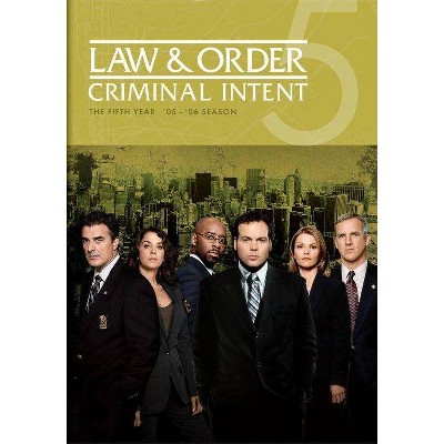 Law & Order: Criminal Intent - The Fifth Year (DVD)