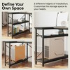 Bestier 47 inch Corner L-Shaped Desk with Storage Shelves Home Office Desk - 4 of 4