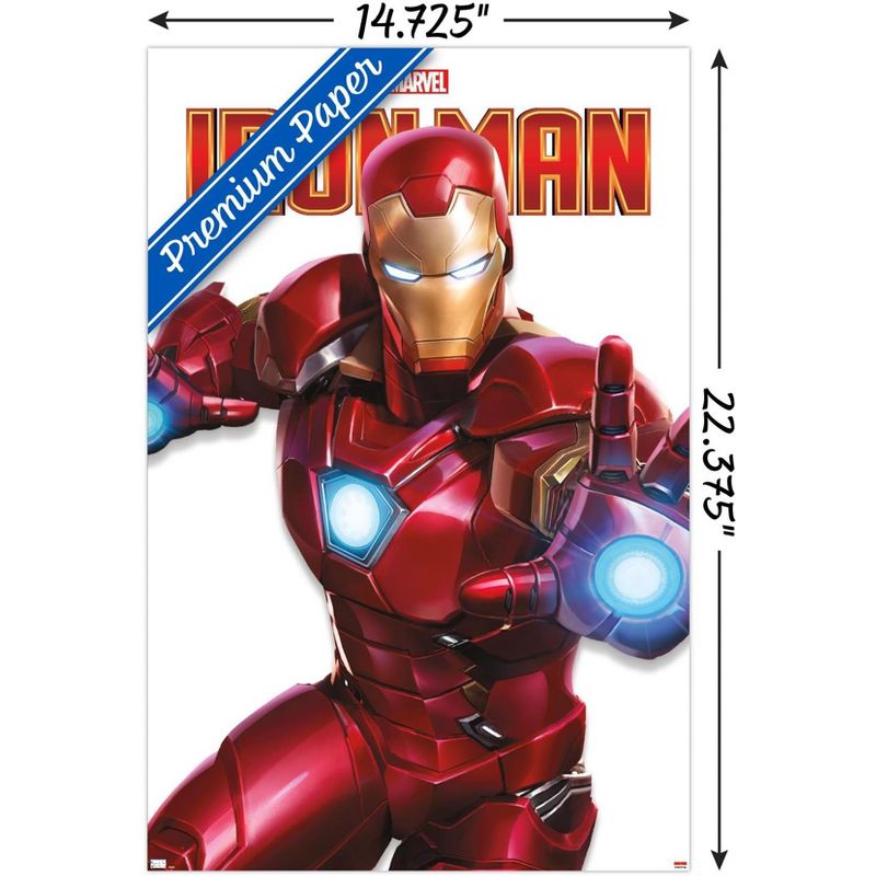 Trends International Marvel Comics - Iron Man Feature Series Unframed Wall Poster Prints, 3 of 7