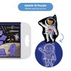 Magna Carry Space Explorer - Fold Out Magnetic Play Scene, Astronaut & Space Magnets, Kids Age 3+ - 4 of 4