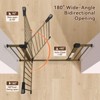 GOTGELIF Baby Safety Gate 36" Extra Tall 29.5-40.6" Wide Auto Close Pressure Mount Pet Gate - 2 of 4