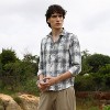 Campus Sutra Men Men's Moon Grey Splash Check Shirt - 3 of 4