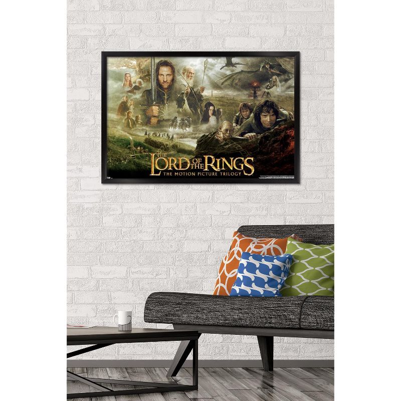Trends International The Lord of the Rings: The Motion Picture Trilogy Framed Wall Poster Prints, 2 of 7