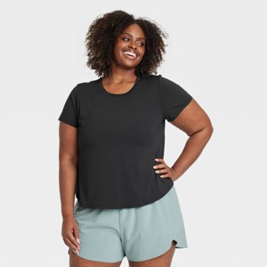Women's Mesh Back Short Sleeve T-Shirt - All In Motion™ - 1 of 3