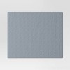 Faux Shearling Reverse Quilted Jersey Throw Blanket Heathered - Room Essentials™ - 3 of 4