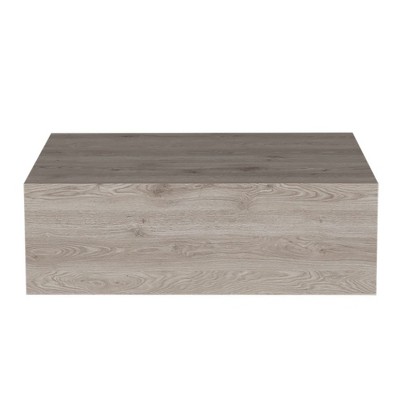 NicBex 15.7 inch Wide Floating Nightstand with 1 Drawer,Wall-Mounted Side Table with Solid Wood Frame,Bedside Table for Bedroom,Living Room