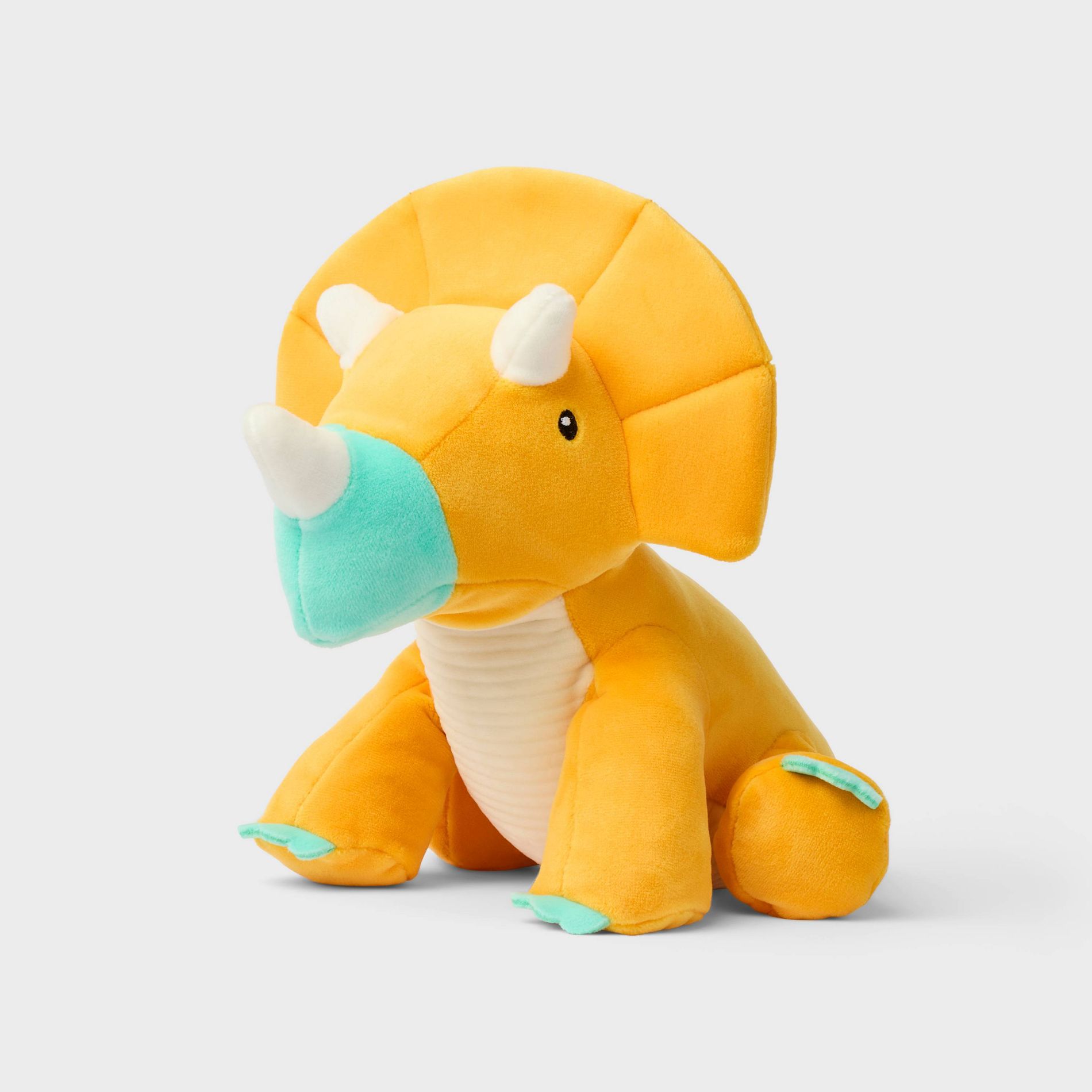 8.5'' Triceratops Stuffed Animal - Gigglescape™