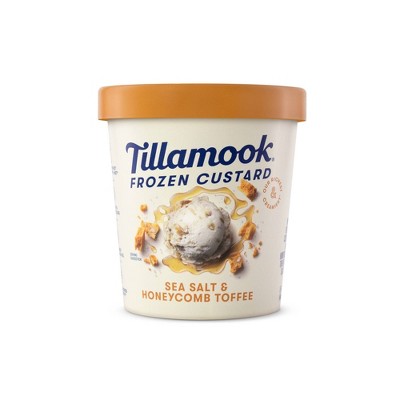 Tillamook Sea Salt & Honeycomb Frozen Custard - 15oz